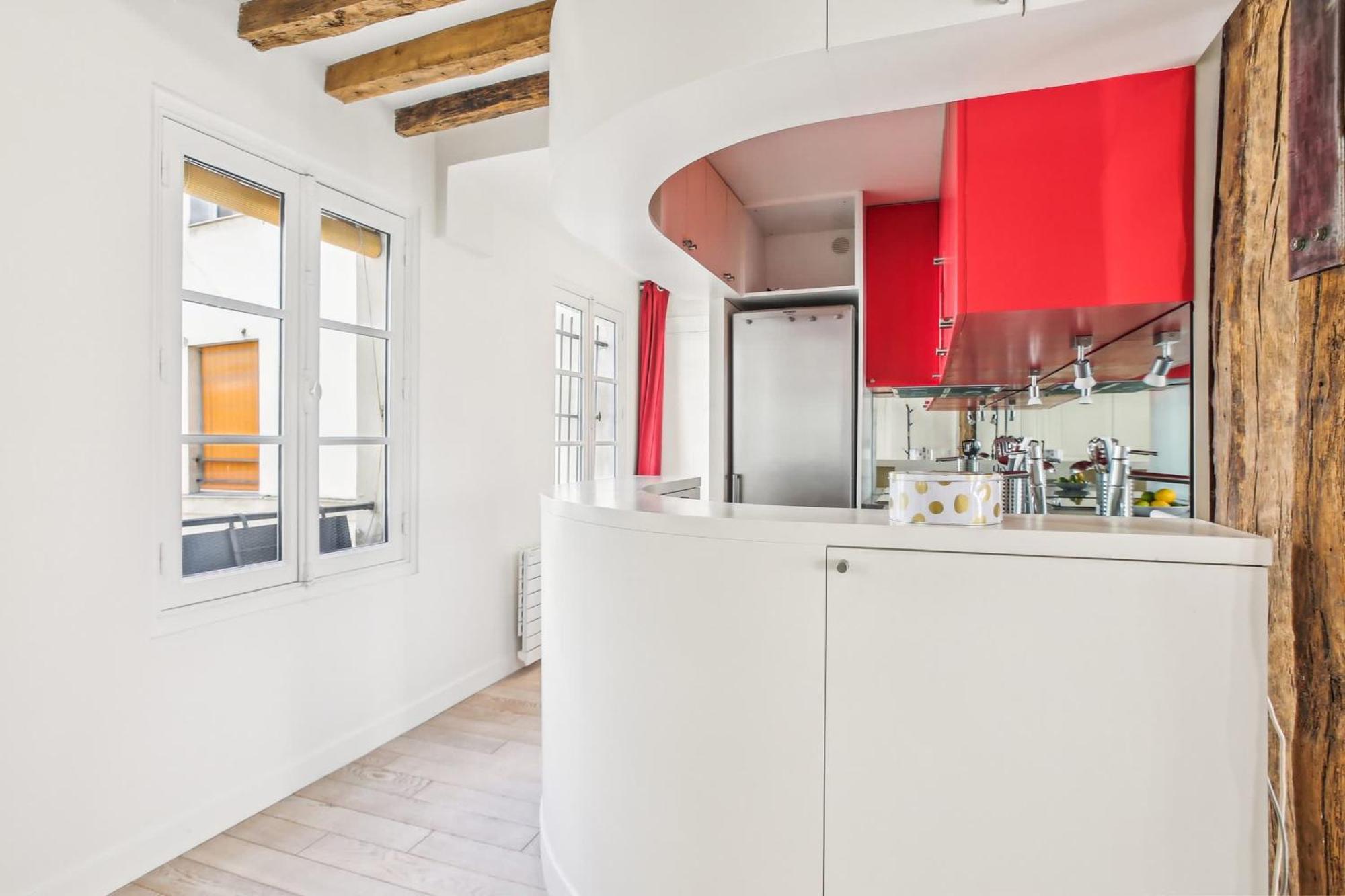 Spacious 1br In The Heart Of & Pompidou