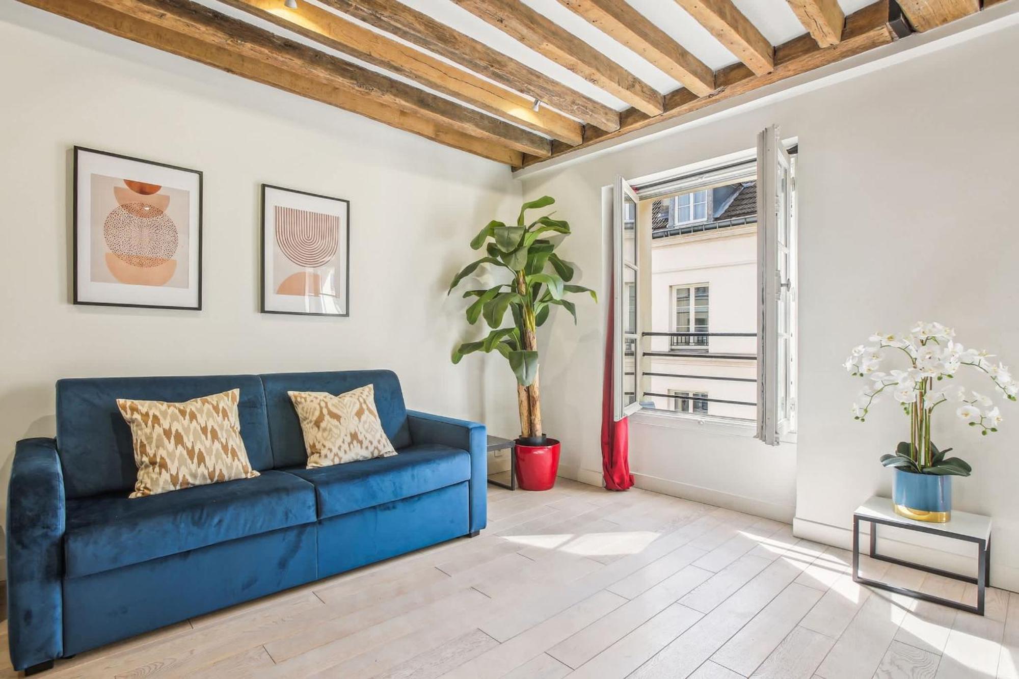 Apartment Spacious 1br In The Heart Of & Pompidou