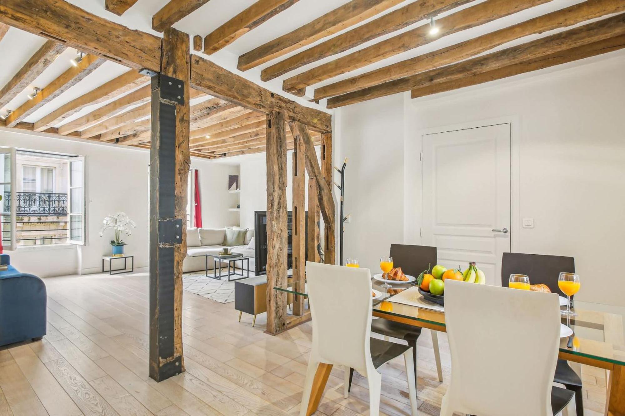 Spacious 1br In The Heart Of & Pompidou Paris